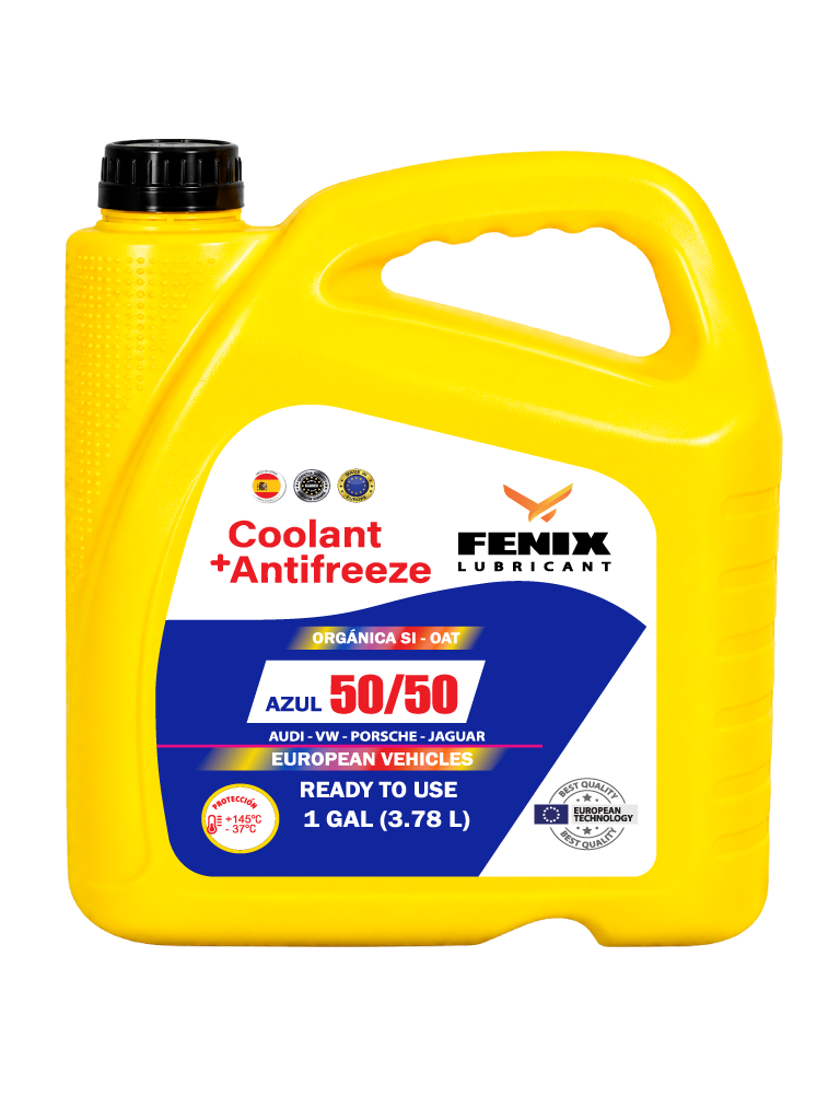 COOLANT + ANTIFREEZE 50/50 AZUL